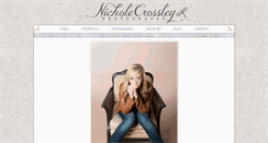 Desktop Screenshot of nicholecrossleyphotography.com